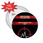 Twenty One Pilots Album Lyrics 2.25  Button (100 pack)