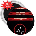 Twenty One Pilots Album Lyrics 3  Magnet (10 pack)