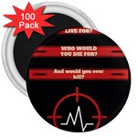 Twenty One Pilots Album Lyrics 3  Magnet (100 pack)