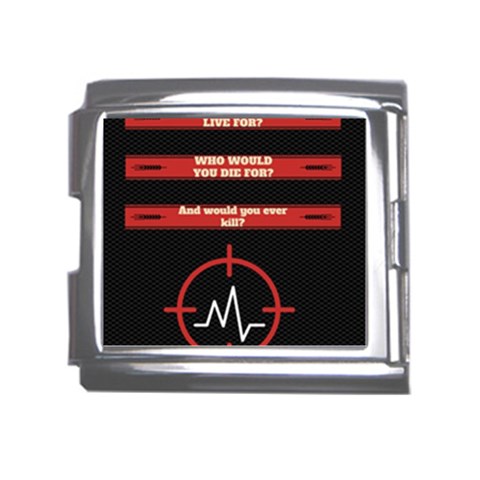 Twenty One Pilots Album Lyrics Mega Link Italian Charm (18mm) from ArtsNow.com Front