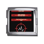 Twenty One Pilots Album Lyrics Mega Link Italian Charm (18mm)