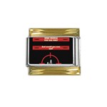 Twenty One Pilots Album Lyrics Gold Trim Italian Charm (9mm)