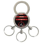 Twenty One Pilots Album Lyrics 3-Ring Key Chain