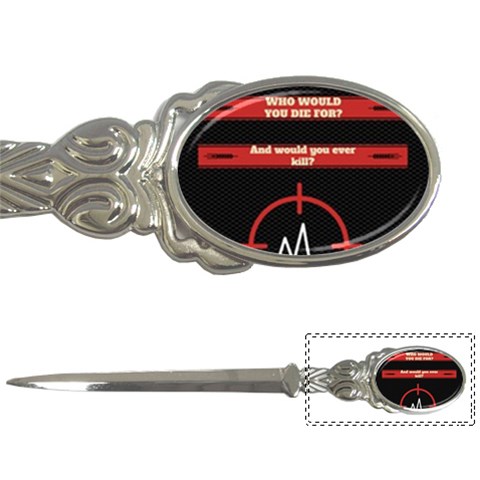 Twenty One Pilots Album Lyrics Letter Opener from ArtsNow.com Front