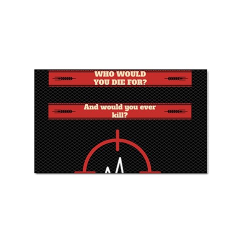 Twenty One Pilots Album Lyrics Sticker Rectangular (10 pack) from ArtsNow.com Front