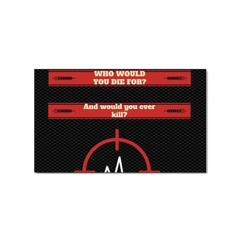 Twenty One Pilots Album Lyrics Sticker Rectangular (100 pack) from ArtsNow.com Front