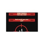 Twenty One Pilots Album Lyrics Sticker Rectangular (100 pack)