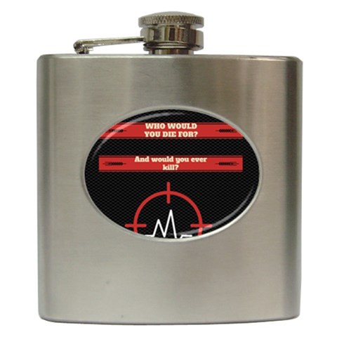 Twenty One Pilots Album Lyrics Hip Flask (6 oz) from ArtsNow.com Front