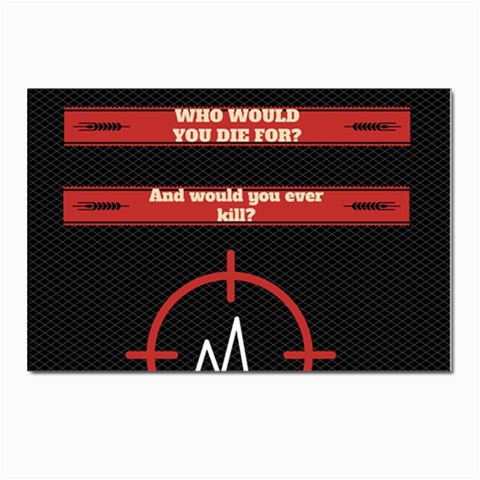 Twenty One Pilots Album Lyrics Postcards 5  x 7  (Pkg of 10) from ArtsNow.com Front