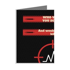 Twenty One Pilots Album Lyrics Mini Greeting Cards (Pkg of 8) from ArtsNow.com Right