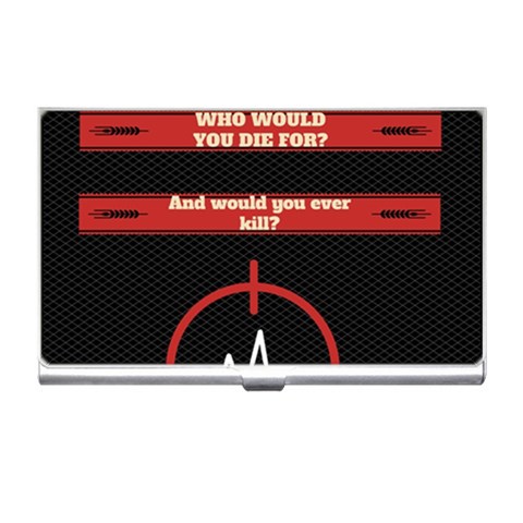 Twenty One Pilots Album Lyrics Business Card Holder from ArtsNow.com Front