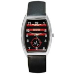 Twenty One Pilots Album Lyrics Barrel Style Metal Watch