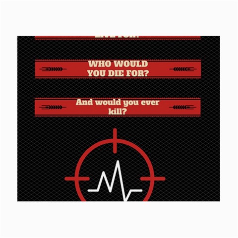 Twenty One Pilots Album Lyrics Small Glasses Cloth from ArtsNow.com Front