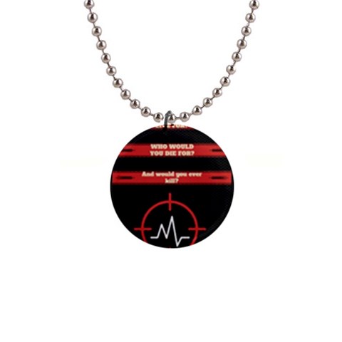 Twenty One Pilots Album Lyrics 1  Button Necklace from ArtsNow.com Front