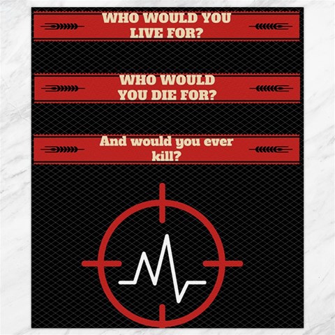 Twenty One Pilots Album Lyrics Canvas 8  x 10  from ArtsNow.com 8.15 x9.66  Canvas - 1