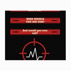 Twenty One Pilots Album Lyrics Small Glasses Cloth (2 Sides) from ArtsNow.com Back