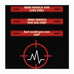 Twenty One Pilots Album Lyrics Medium Glasses Cloth (2 Sides) from ArtsNow.com Back