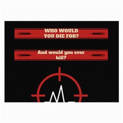 Twenty One Pilots Album Lyrics Large Glasses Cloth (2 Sides) from ArtsNow.com Back