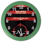 Twenty One Pilots Album Lyrics Color Wall Clock