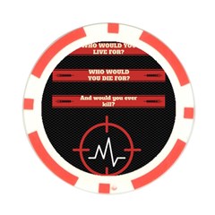 Twenty One Pilots Album Lyrics Poker Chip Card Guard from ArtsNow.com Front