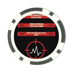 Twenty One Pilots Album Lyrics Poker Chip Card Guard from ArtsNow.com Back