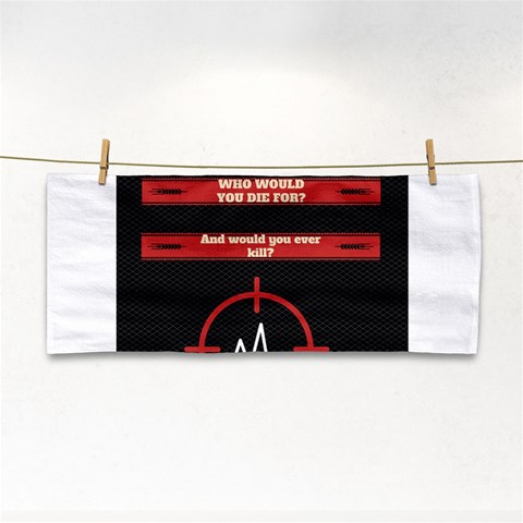 Twenty One Pilots Album Lyrics Hand Towel from ArtsNow.com Front