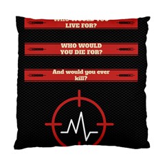 Twenty One Pilots Album Lyrics Standard Cushion Case (Two Sides) from ArtsNow.com Back