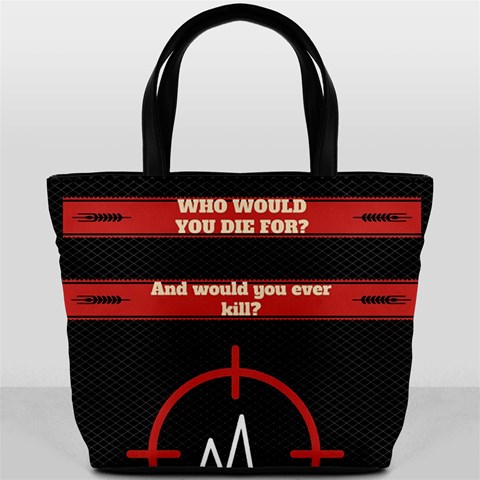 Twenty One Pilots Album Lyrics Bucket Bag from ArtsNow.com Back