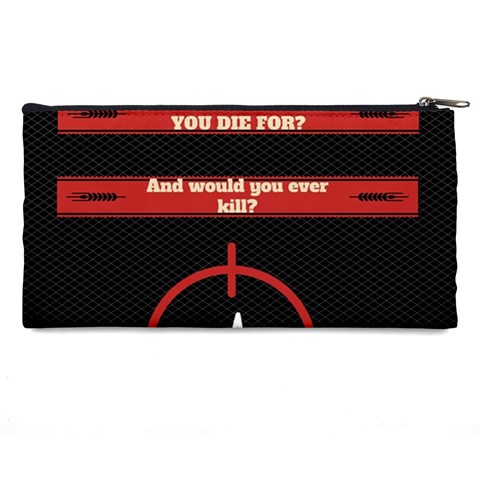 Twenty One Pilots Album Lyrics Pencil Case from ArtsNow.com Back