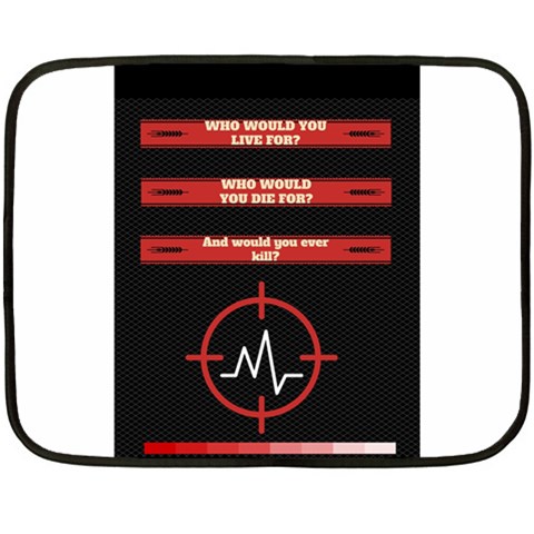 Twenty One Pilots Album Lyrics Double Sided Fleece Blanket (Mini) from ArtsNow.com 35 x27  Blanket Front
