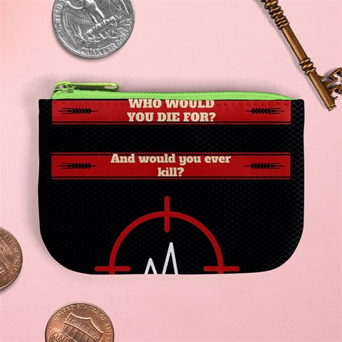 Twenty One Pilots Album Lyrics Mini Coin Purse from ArtsNow.com Front