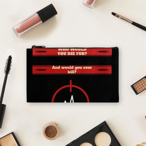 Twenty One Pilots Album Lyrics Cosmetic Bag (Small) from ArtsNow.com Front