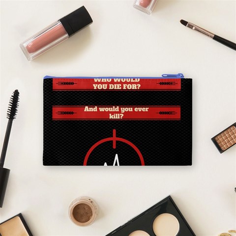 Twenty One Pilots Album Lyrics Cosmetic Bag (Small) from ArtsNow.com Back