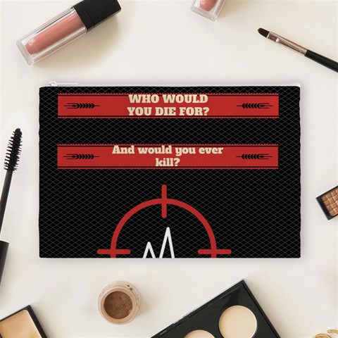 Twenty One Pilots Album Lyrics Cosmetic Bag (Large) from ArtsNow.com Front
