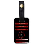 Twenty One Pilots Album Lyrics Luggage Tag (one side)
