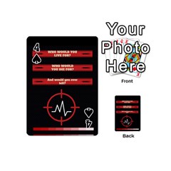Twenty One Pilots Album Lyrics Playing Cards 54 (Mini) from ArtsNow.com Front - Spade4