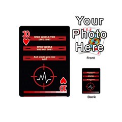 Twenty One Pilots Album Lyrics Playing Cards 54 (Mini) from ArtsNow.com Front - Heart10