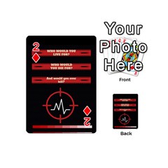 Twenty One Pilots Album Lyrics Playing Cards 54 (Mini) from ArtsNow.com Front - Diamond2