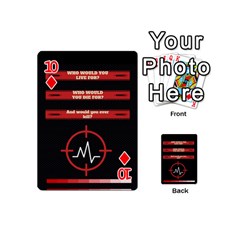 Twenty One Pilots Album Lyrics Playing Cards 54 (Mini) from ArtsNow.com Front - Diamond10