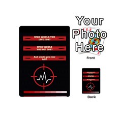 Twenty One Pilots Album Lyrics Playing Cards 54 (Mini) from ArtsNow.com Back
