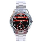Twenty One Pilots Album Lyrics Stainless Steel Analogue Watch