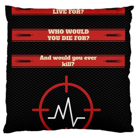 Twenty One Pilots Album Lyrics Large Cushion Case (One Side) from ArtsNow.com Front