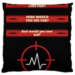 Twenty One Pilots Album Lyrics Large Cushion Case (One Side)