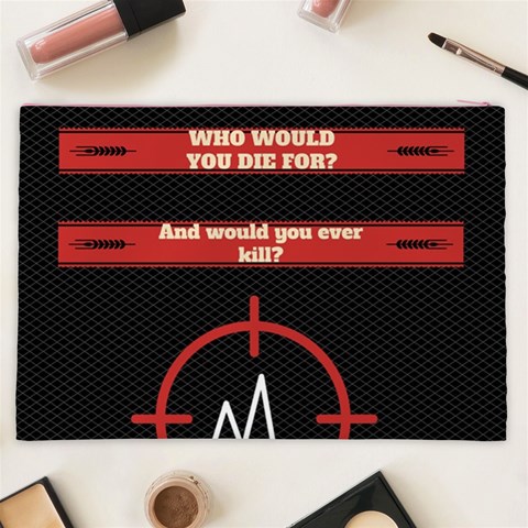 Twenty One Pilots Album Lyrics Cosmetic Bag (XXL) from ArtsNow.com Back