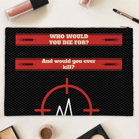 Twenty One Pilots Album Lyrics Cosmetic Bag (XXL) from ArtsNow.com Back