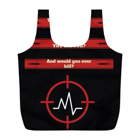 Twenty One Pilots Album Lyrics Full Print Recycle Bag (L) from ArtsNow.com Front