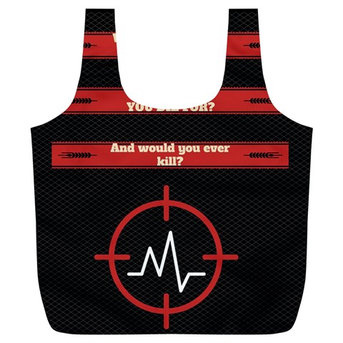 Twenty One Pilots Album Lyrics Full Print Recycle Bag (XL) from ArtsNow.com Front
