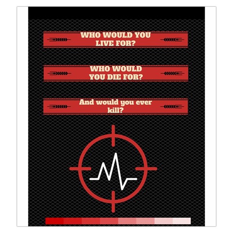 Twenty One Pilots Album Lyrics Drawstring Pouch (Large) from ArtsNow.com Front
