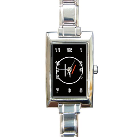 Twenty One Pilots Band Logo Rectangle Italian Charm Watch from ArtsNow.com Front