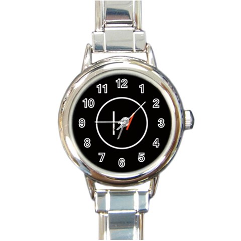 Twenty One Pilots Band Logo Round Italian Charm Watch from ArtsNow.com Front